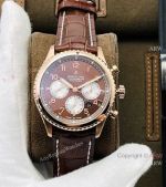 Swiss 7750 Breitling Navitimer 08 Chronograph Watch Rose Gold